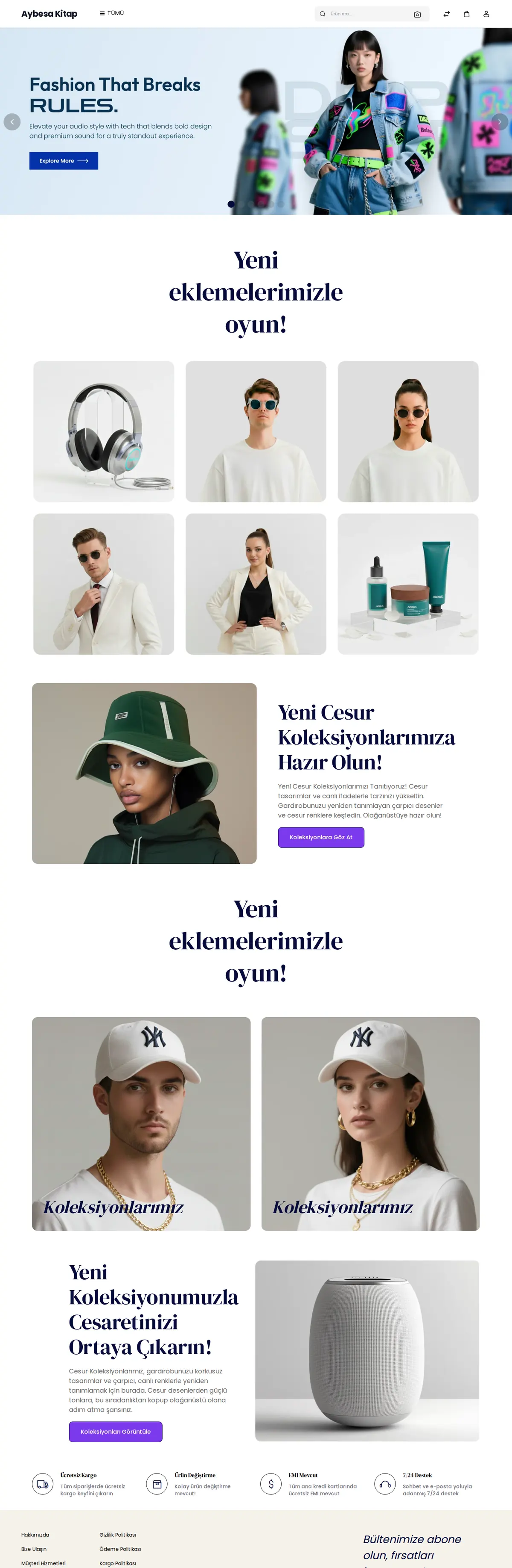 aybesa.com ana sayfası (masaüstü)